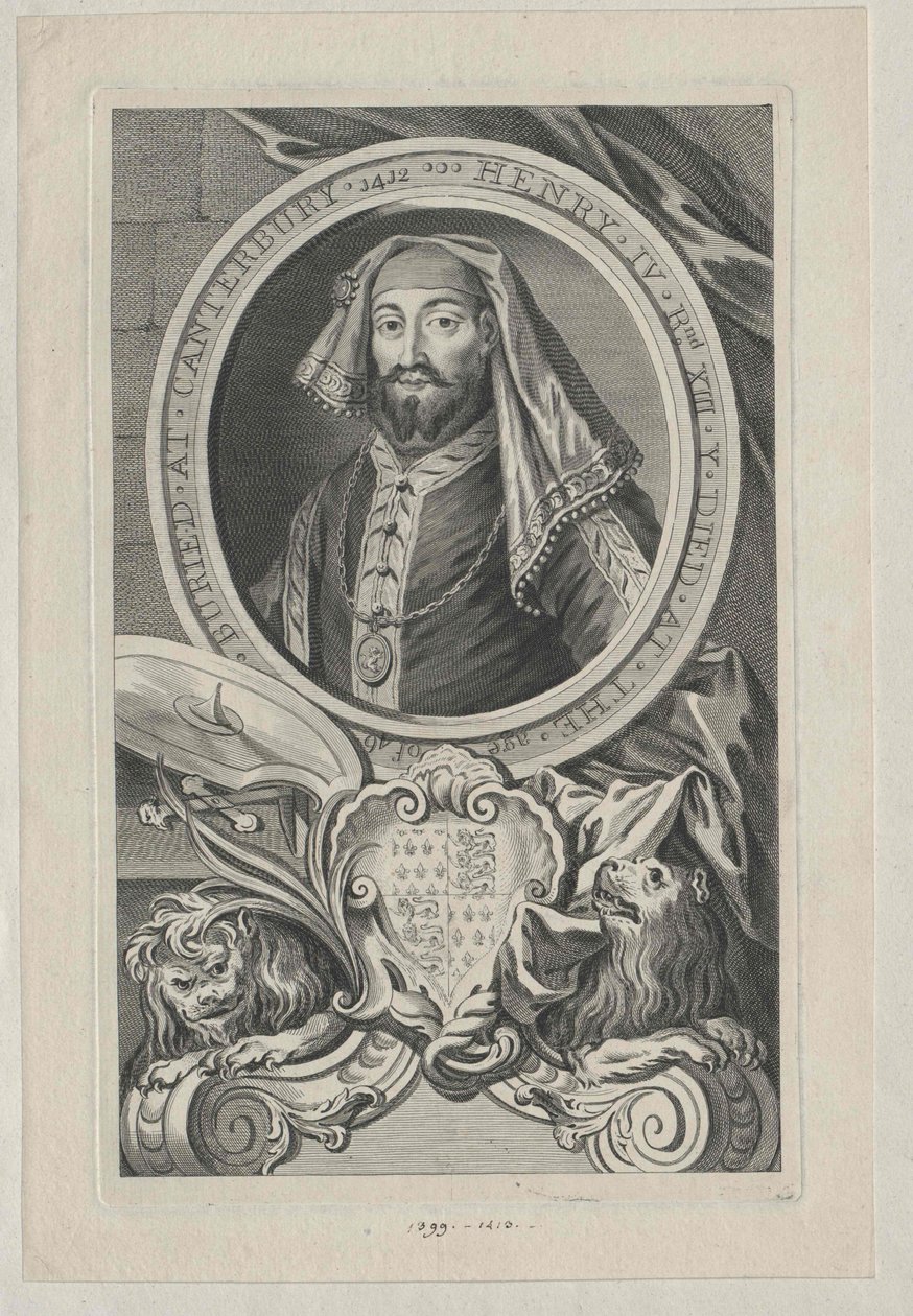 König von England Heinrich IV. von Artist Unknown