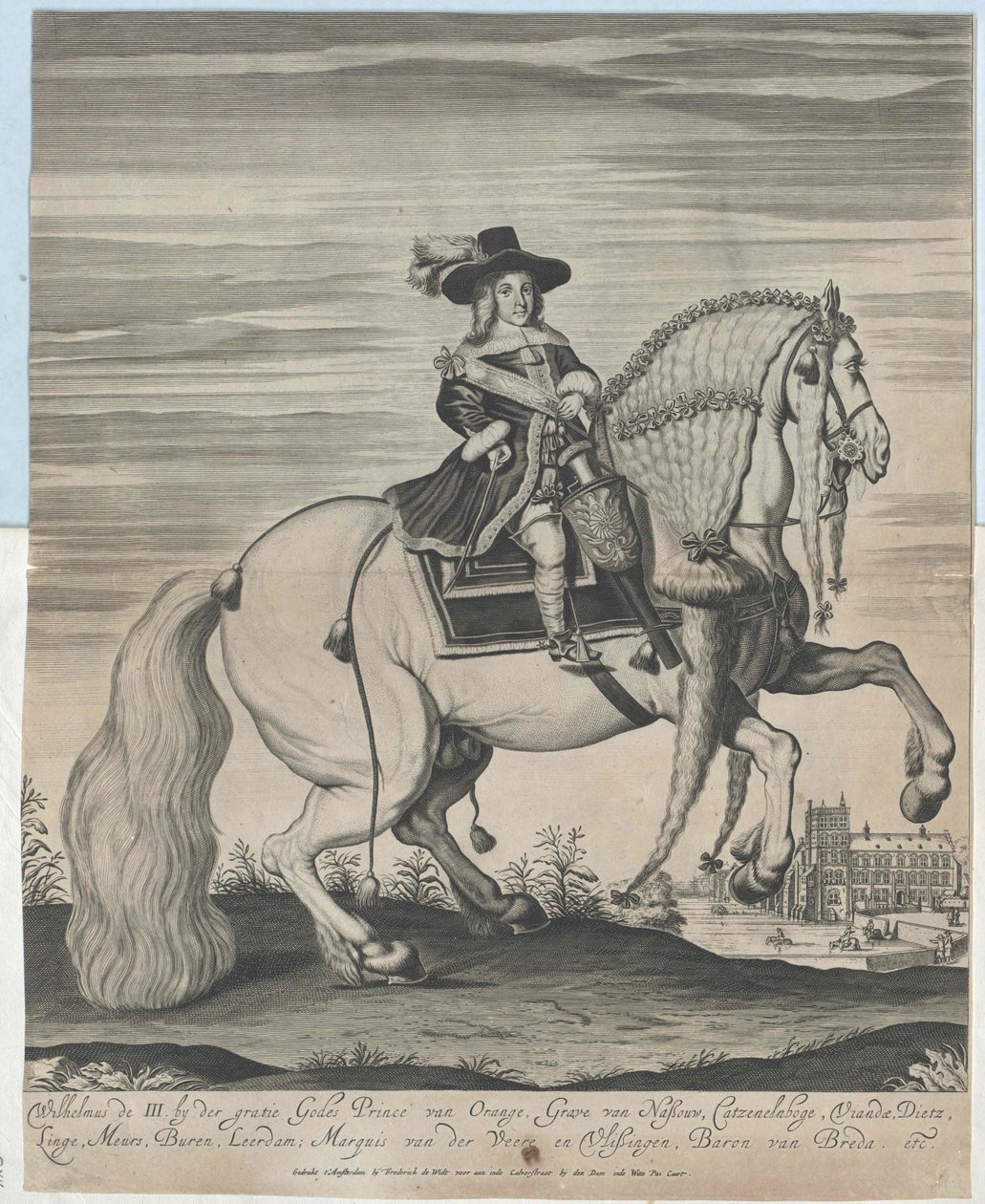 König von England Wilhelm III von Artist Unknown