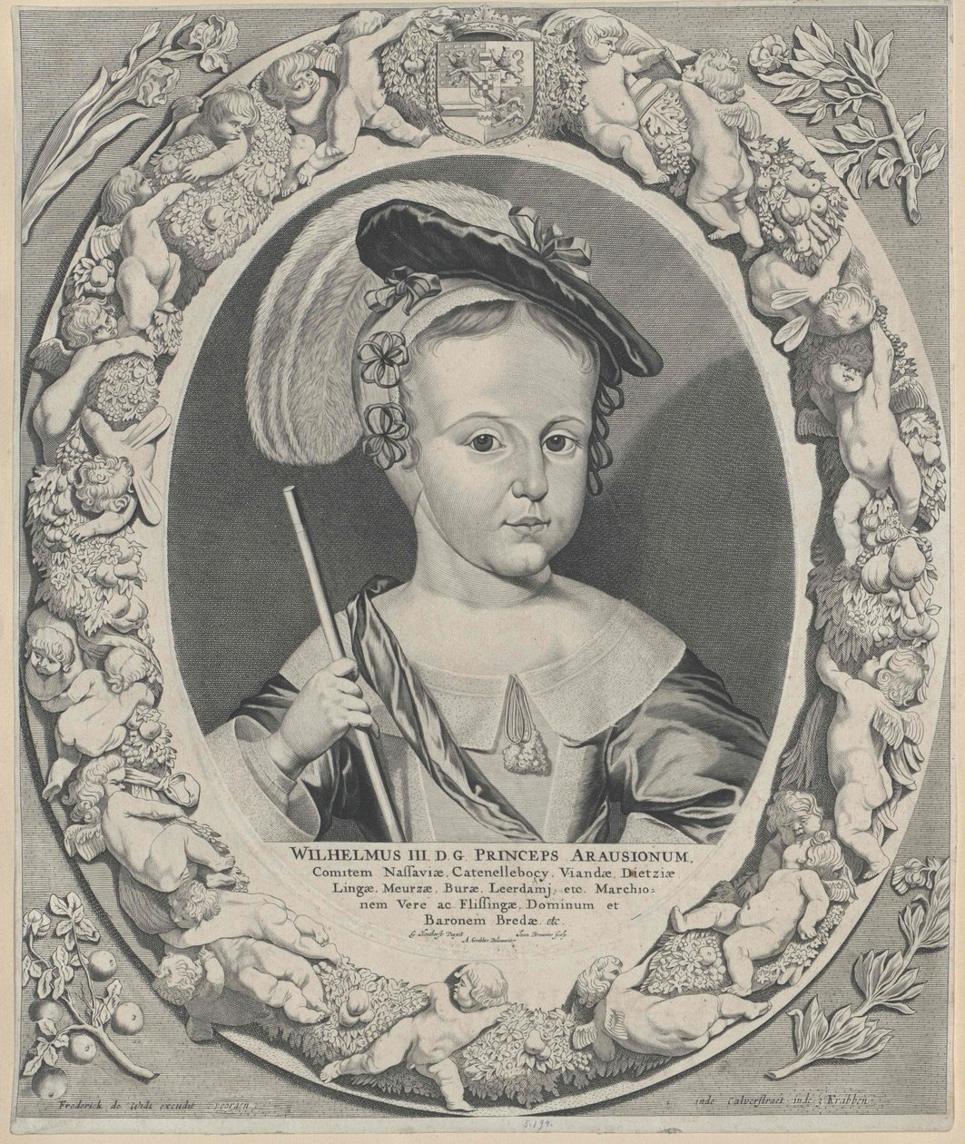 König von England Wilhelm III. von Artist Unknown