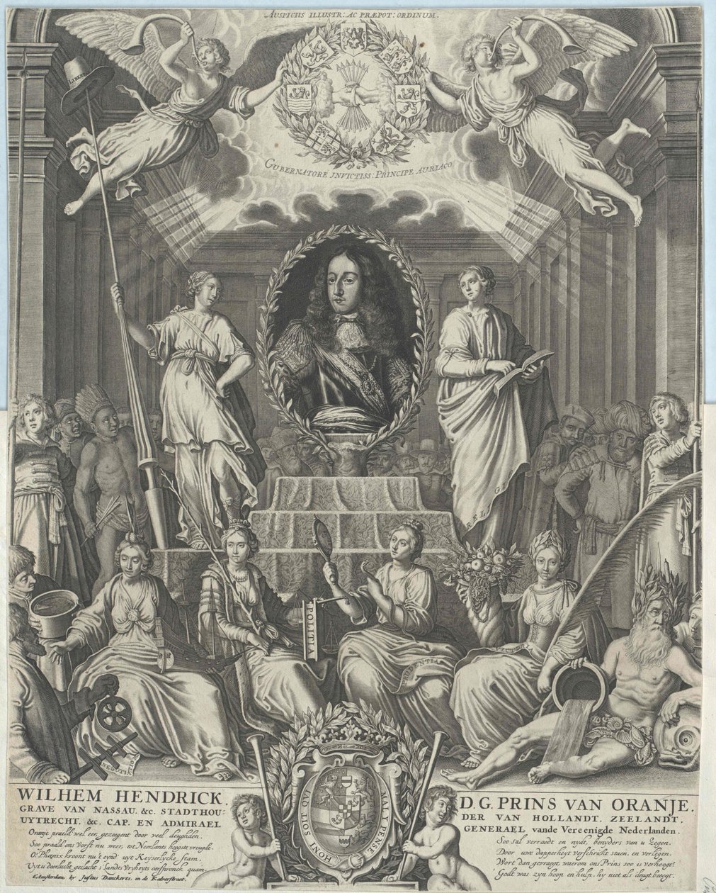 König von England Wilhelm III von Artist Unknown
