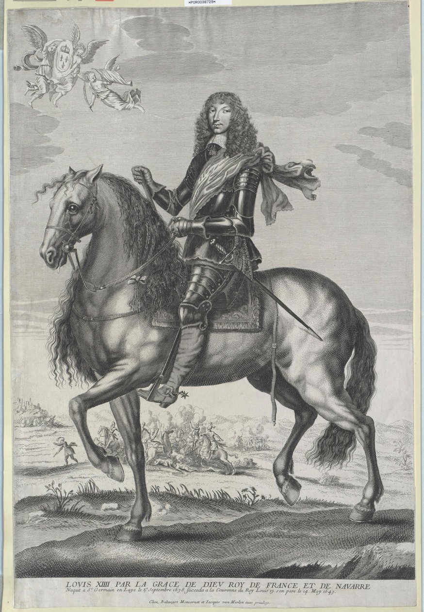 König von Frankreich Ludwig XIV. von Artist Unknown