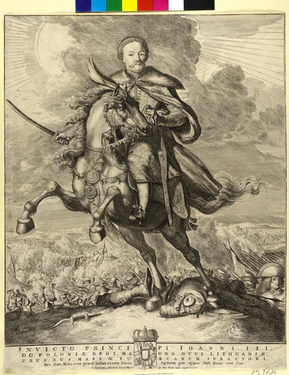 König von Polen Johann III Sobieski von Artist Unknown