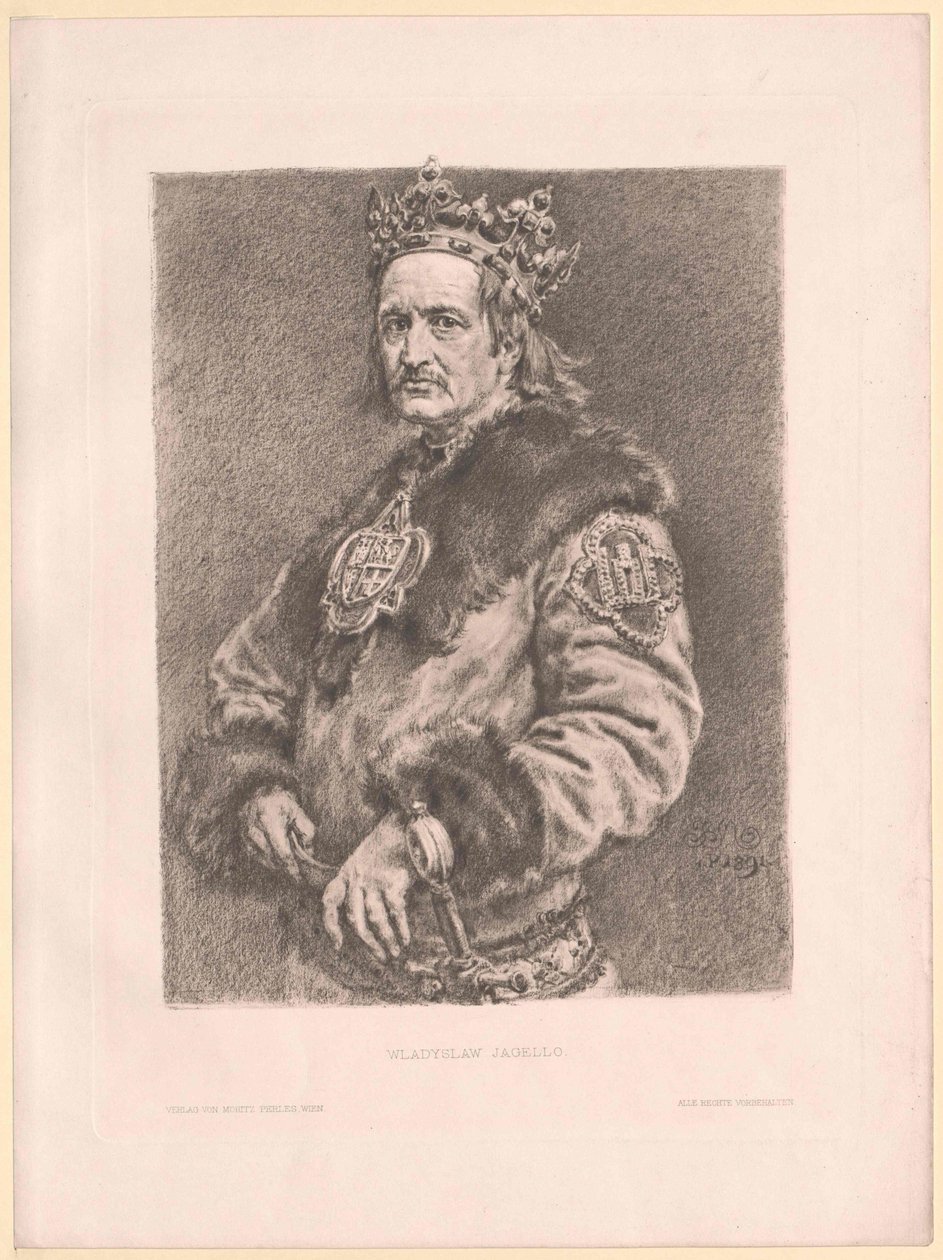 König von Polen Wladyslaw II von Artist Unknown