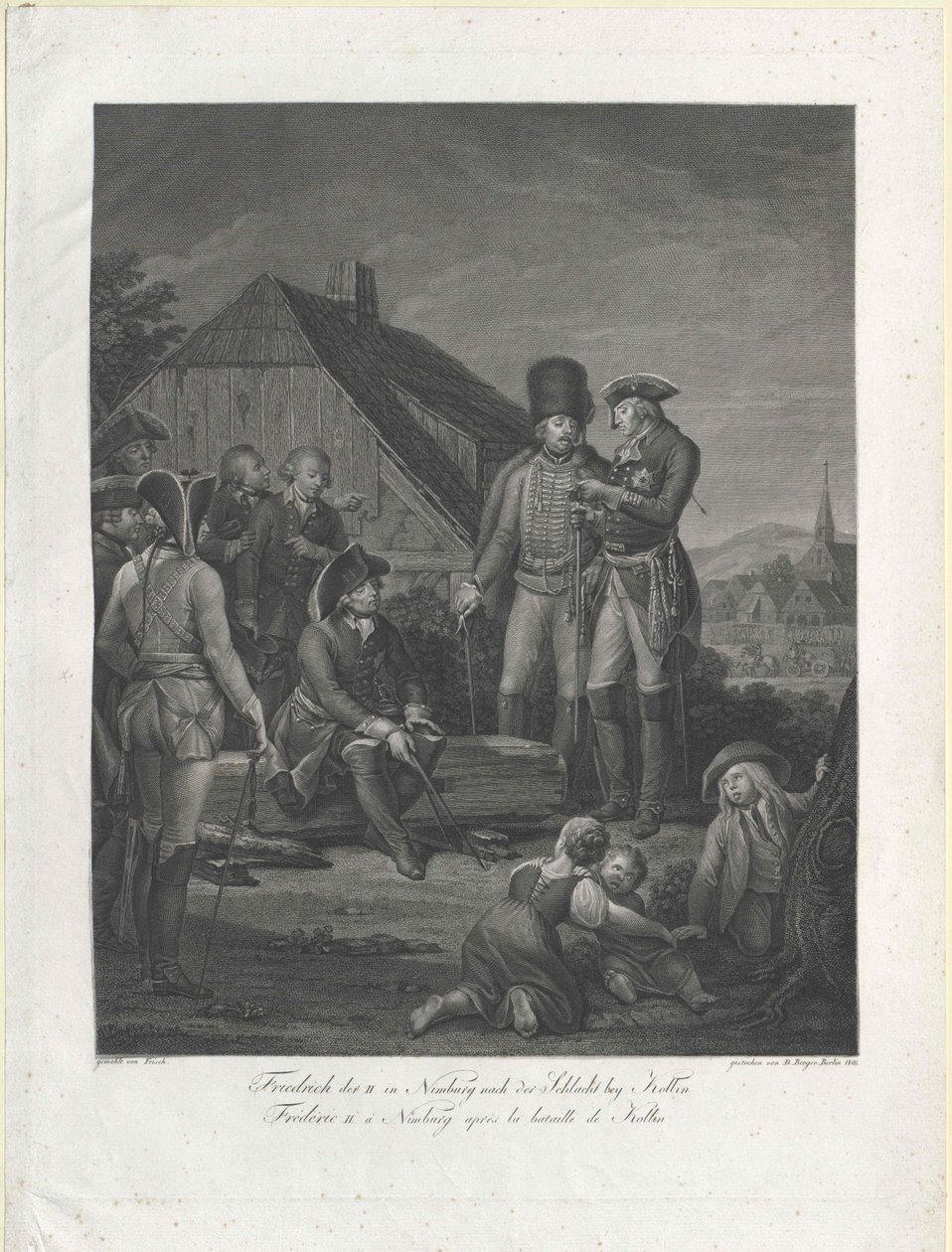König von Preußen Friedrich II. von Artist Unknown