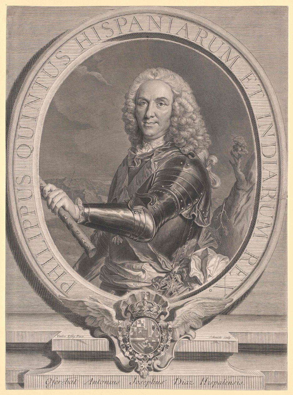 König von Spanien Philipp V. von Artist Unknown