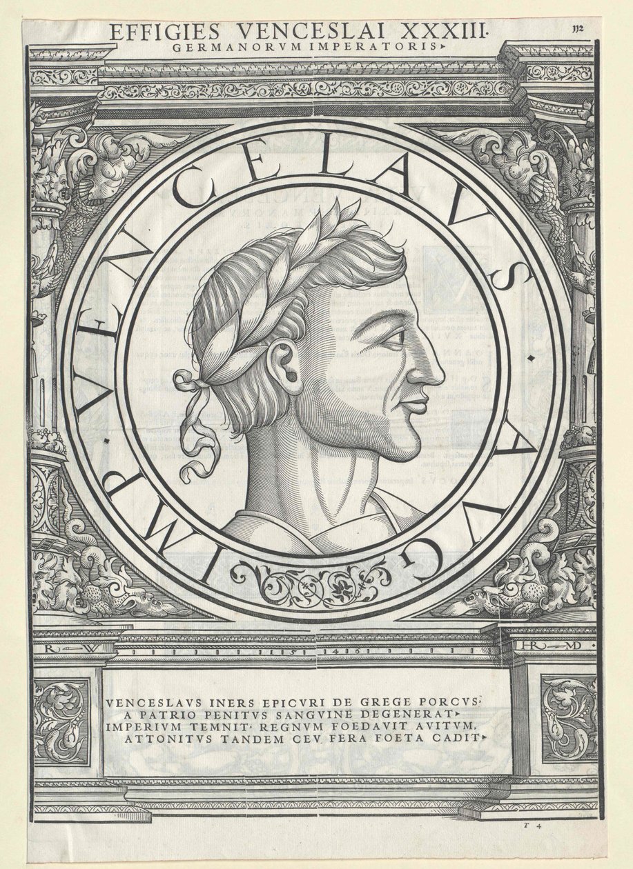 König Wenzel von Artist Unknown