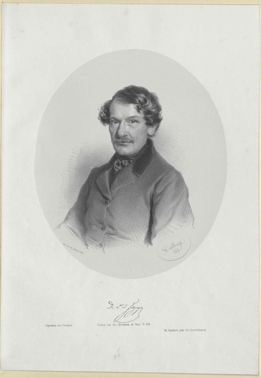 Leopold Joseph Fitzinger von Artist Unknown