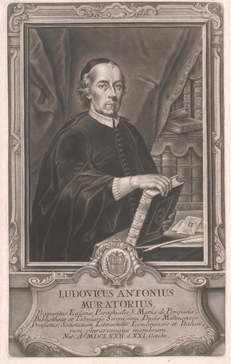 Lodovico Antonio Muratori von Artist Unknown