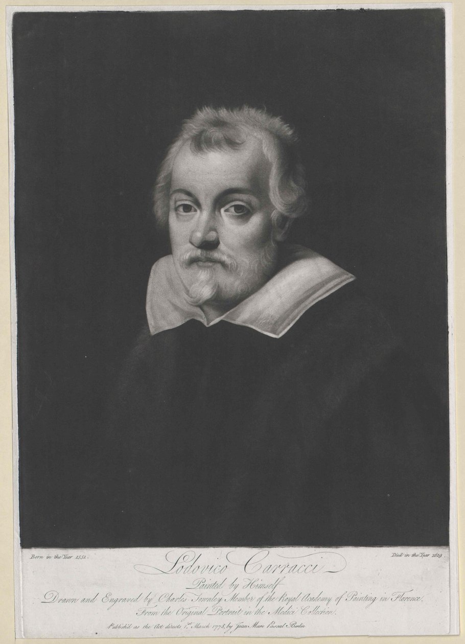 Lodovico Carracci von Artist Unknown