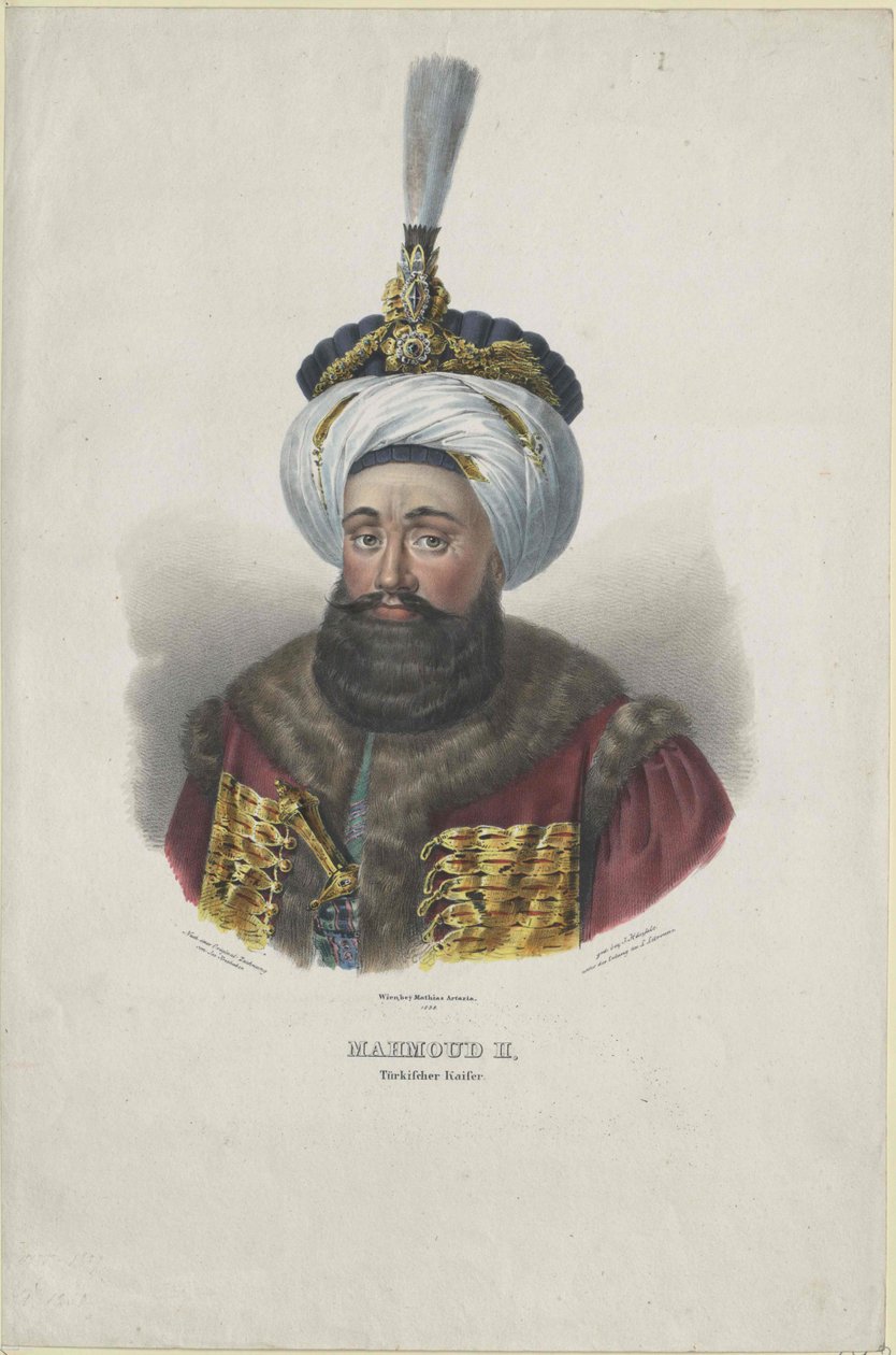 Mahmud II Sultan der Türkei von Artist Unknown
