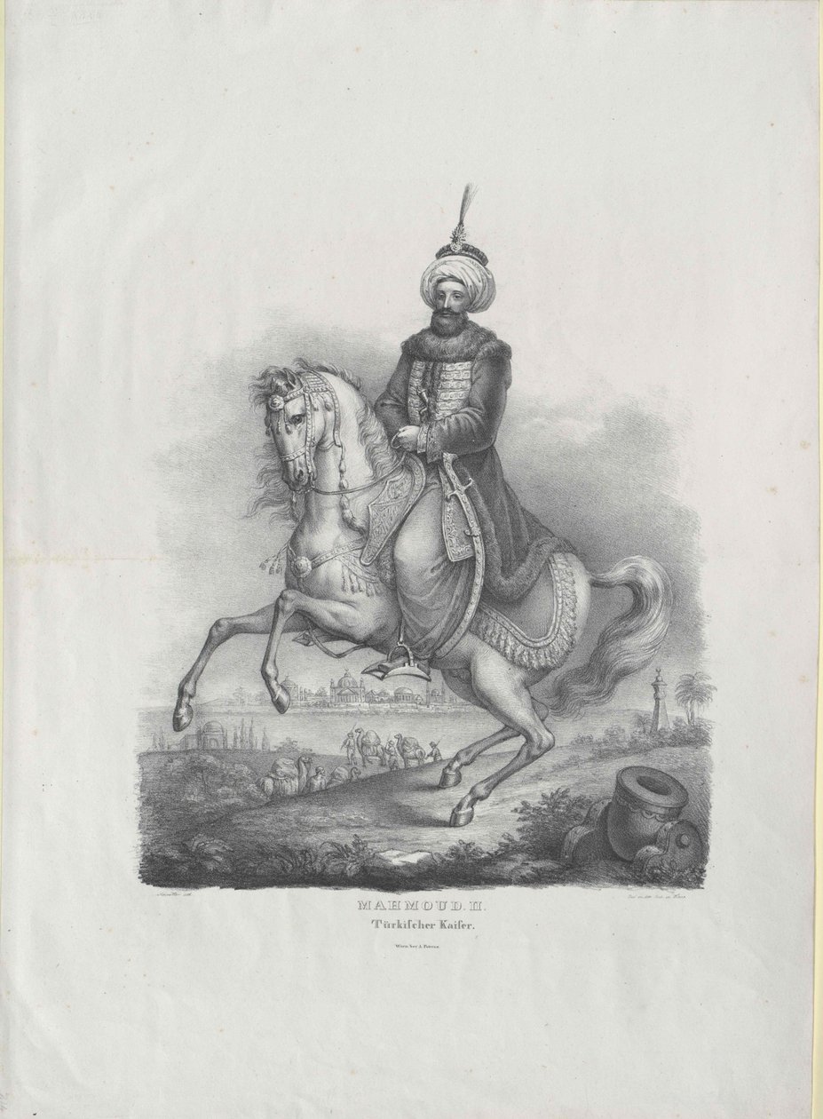 Mahmud II Sultan der Türkei von Artist Unknown