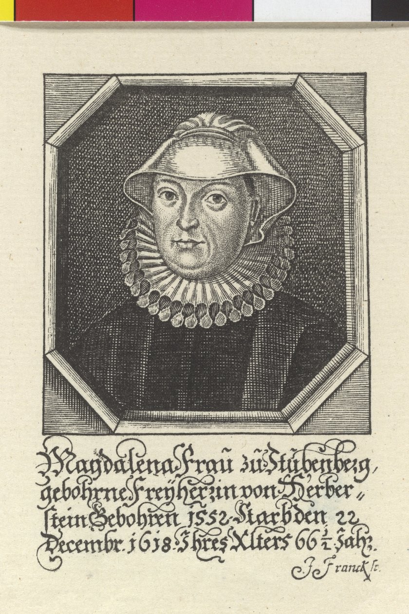 Magdalene Baronin Herberstein von Artist Unknown