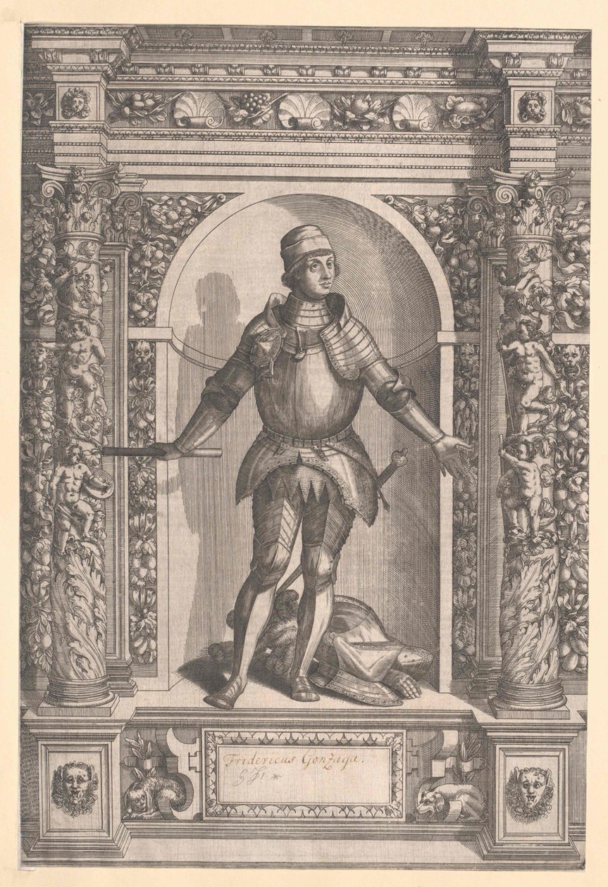Markgraf von Mantua Friedrich I. Gonzaga von Artist Unknown