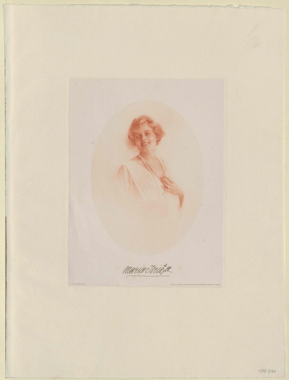 Maria Jeritza von Artist Unknown