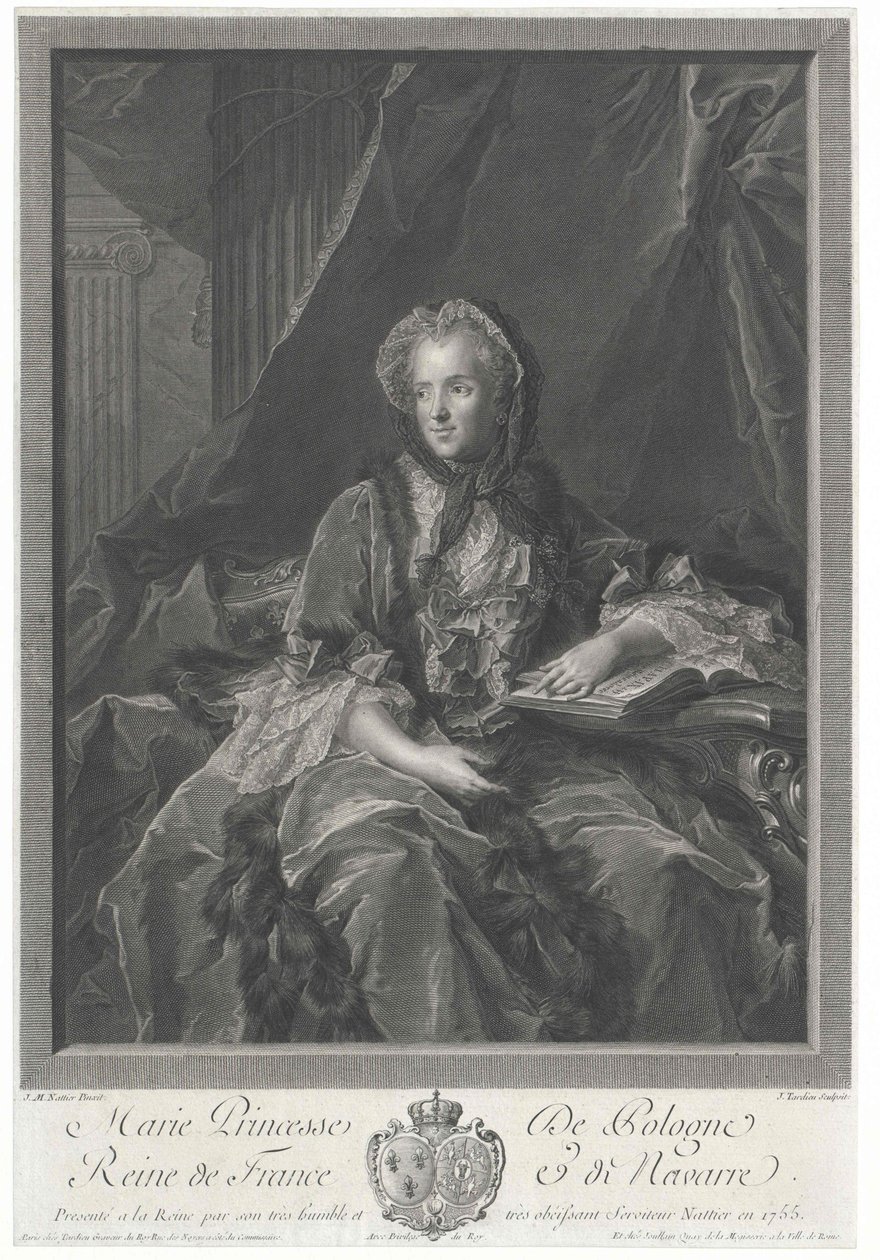 Maria Leszczynska von Artist Unknown