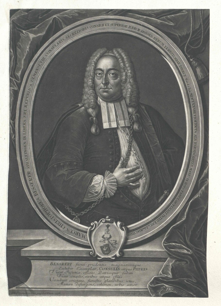 Mark Christoph Besserer von Thalfingen von Artist Unknown