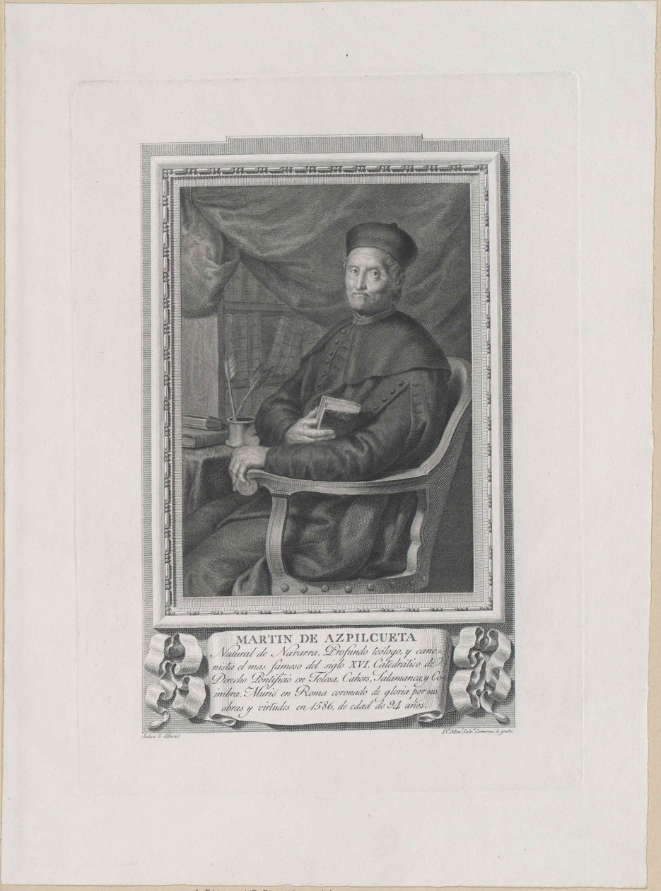 Martin Azpilcueta von Artist Unknown
