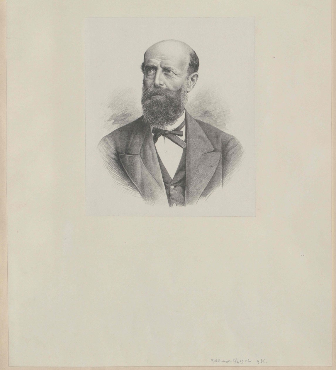 Max Büdinger von Artist Unknown