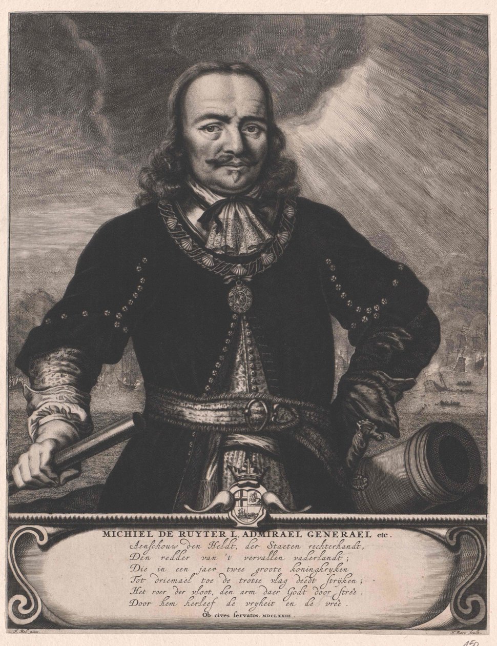 Michiel Adriaanszoon Ruyter von Artist Unknown