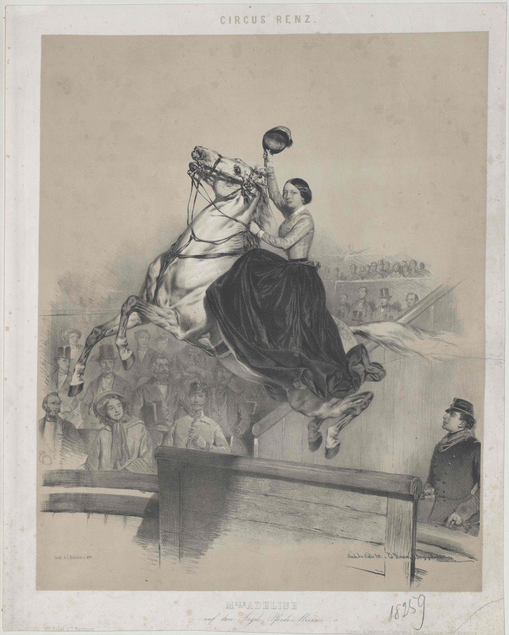 Mlle Adeline von Artist Unknown