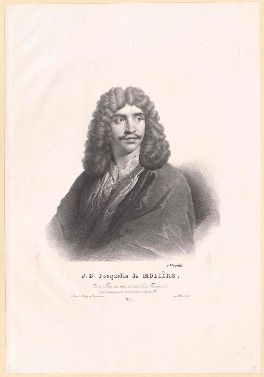 Molière von Artist Unknown