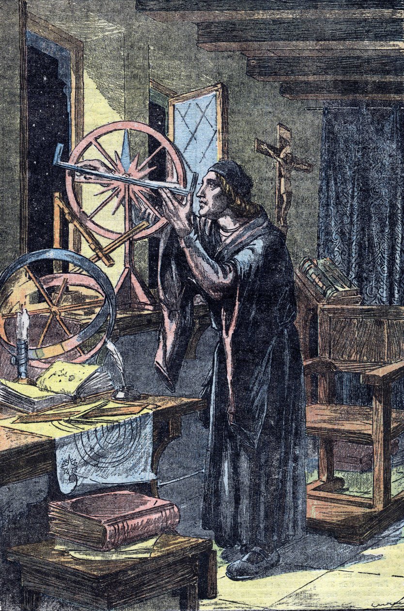 Nikolaus Kopernikus (Gravur) von Artist Unknown