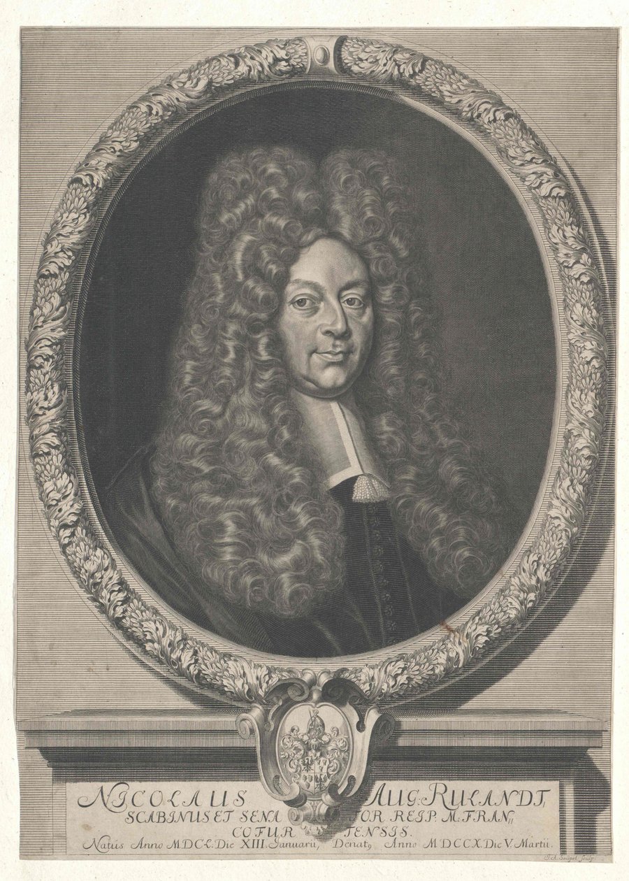 Nicolaus August Ruland von Artist Unknown