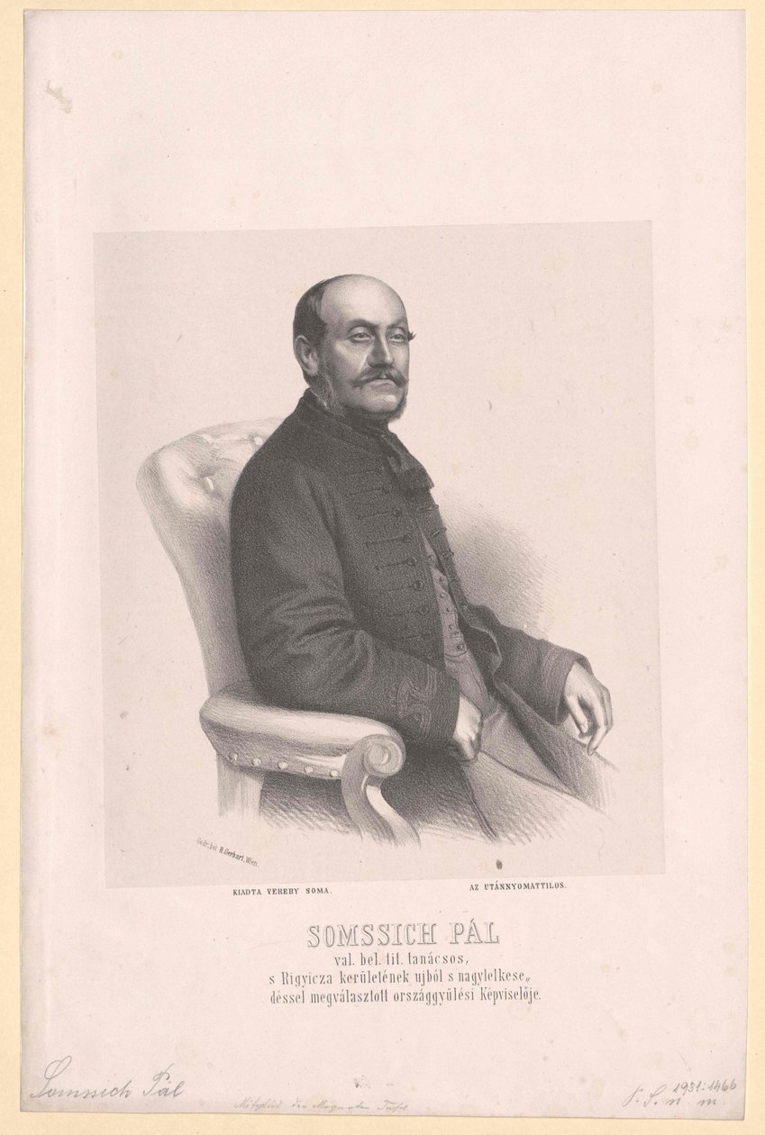Pal Somsich-Sard von Artist Unknown