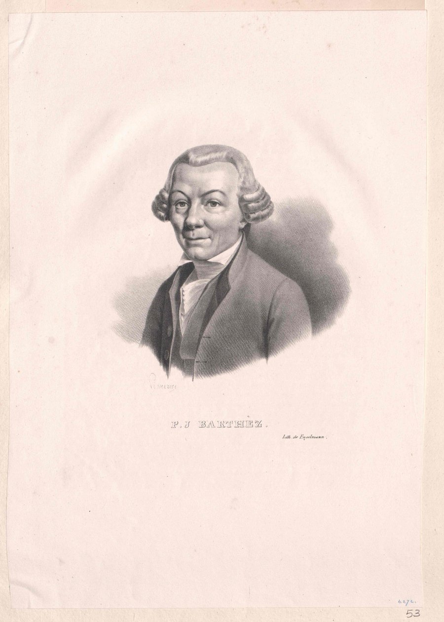 Paul Joseph Barthez von Artist Unknown