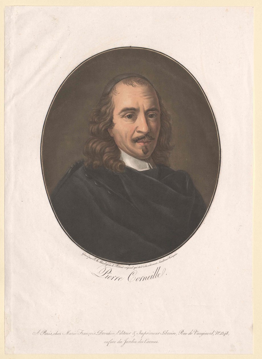 Pierre Corneille von Artist Unknown