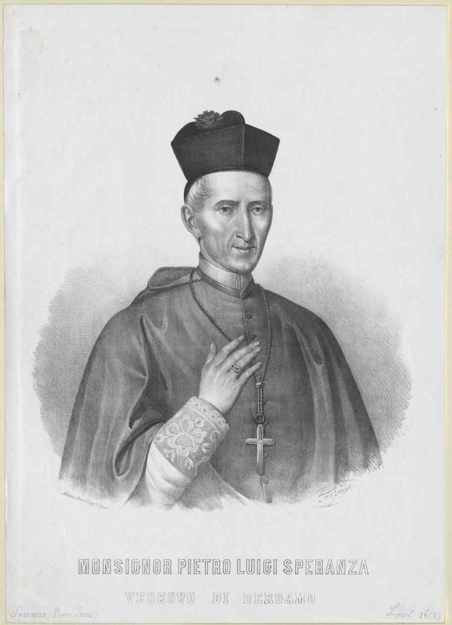 Pietro Luigi Speranza von Artist Unknown