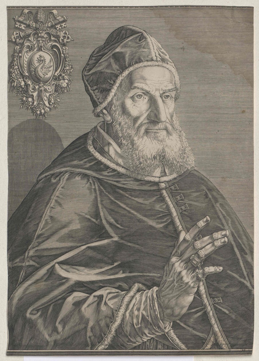 Papst Gregor XIII. von Artist Unknown
