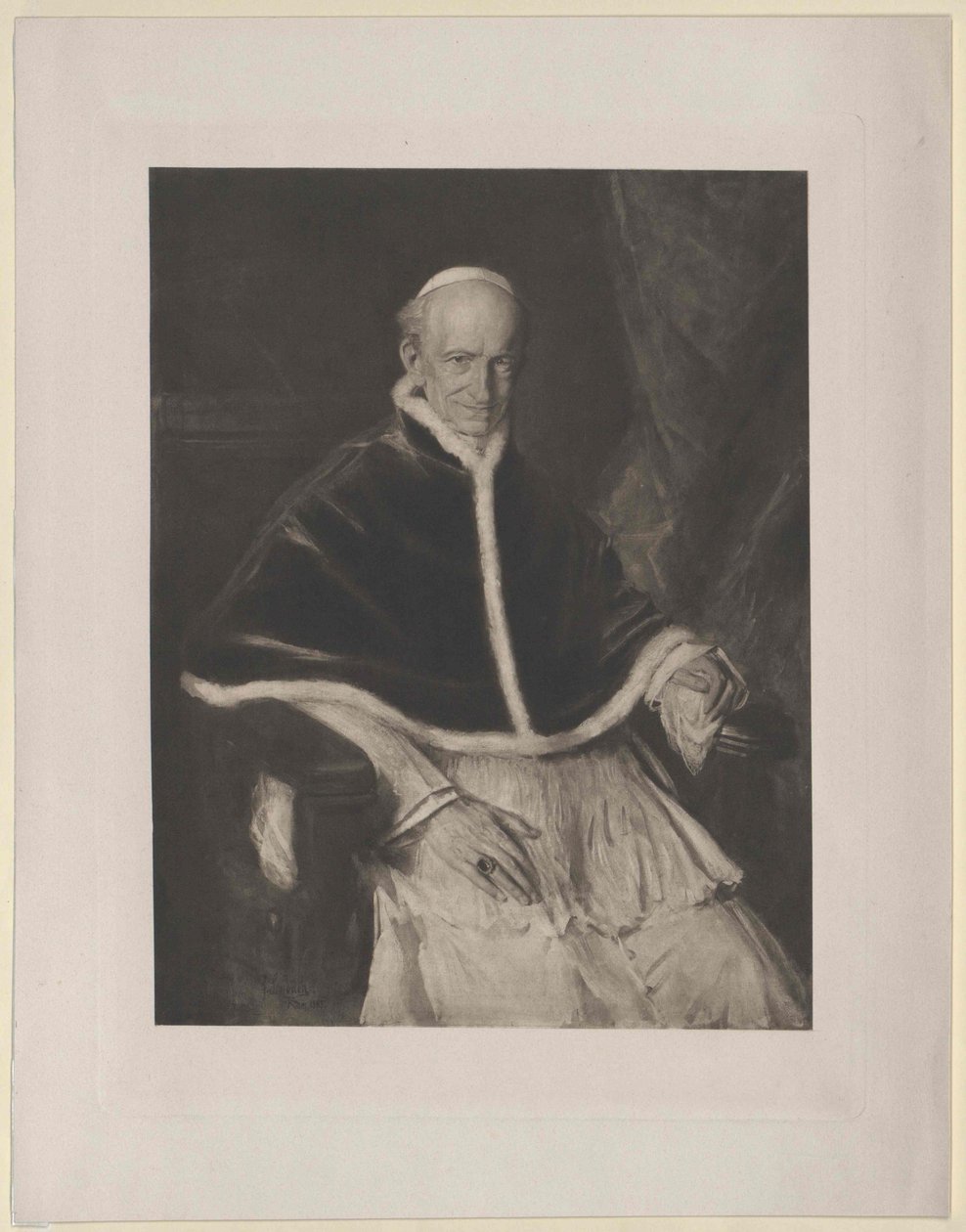 Papst Leo XIII von Artist Unknown