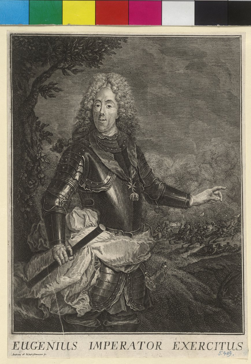 Prinz Eugen von Savoyen-Carignan von Artist Unknown