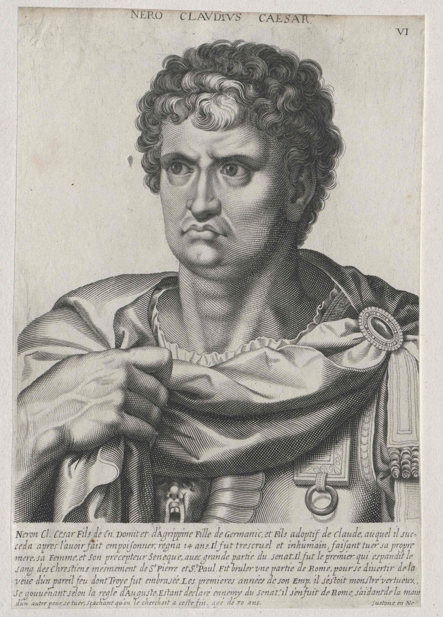 Römischer Kaiser Nero von Artist Unknown