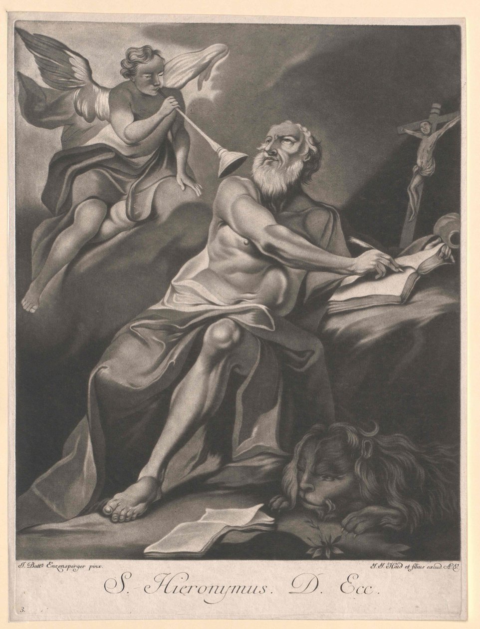 Heiliger Hieronymus von Artist Unknown