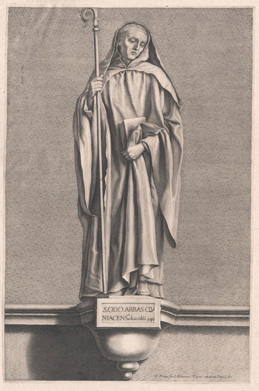 Heiliger Odo von Cluny von Artist Unknown