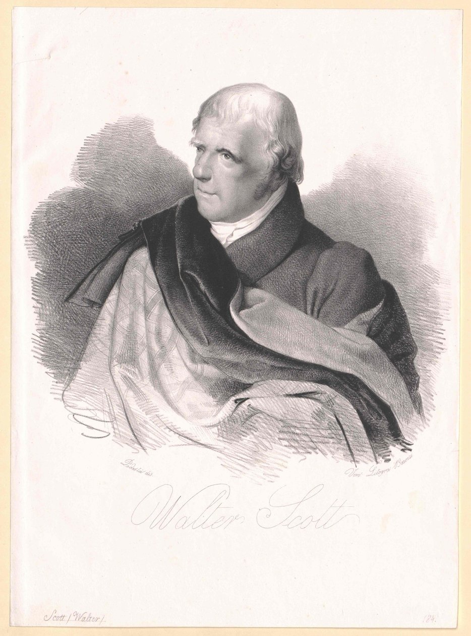 Sir Walter Scott von Artist Unknown