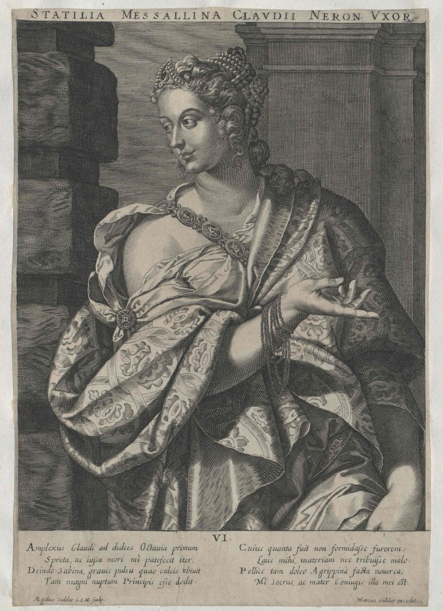 Statilia Messalina von Artist Unknown