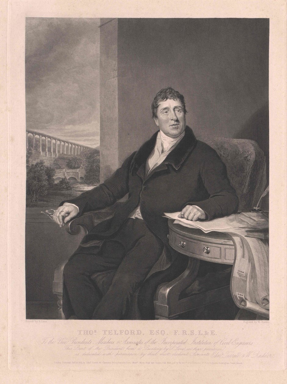 Thomas Telford von Artist Unknown