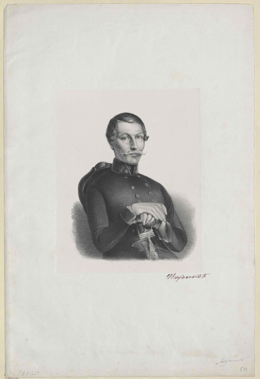 Titus de Bujanovits-Aggtelek von Artist Unknown