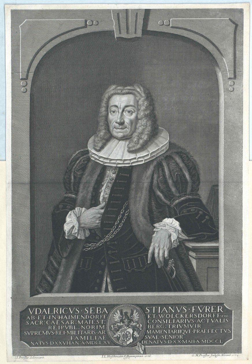 Ulrich Sebastian von Haimendorf von Artist Unknown