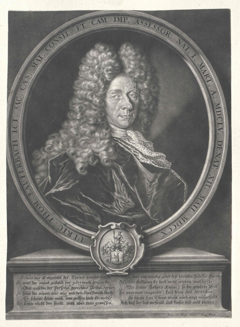 Ulrich Thomas Lauterbach von Artist Unknown