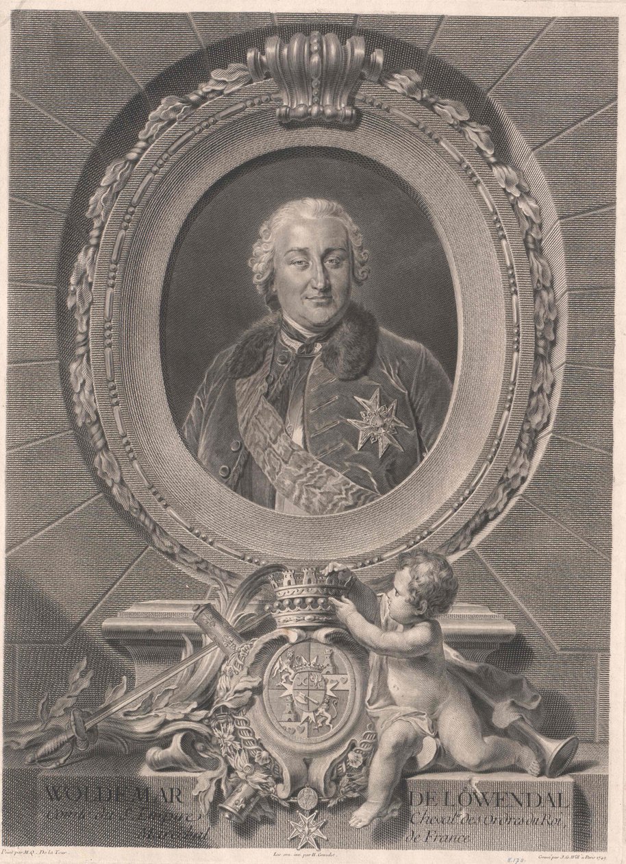 Valdemar Graf Loewendal von Artist Unknown