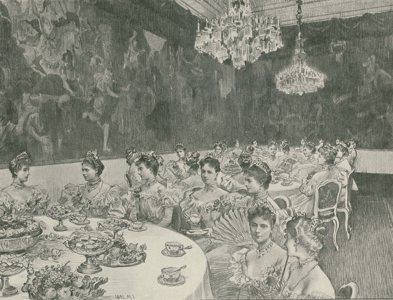 Hofball von Artúr Lajos Halmi