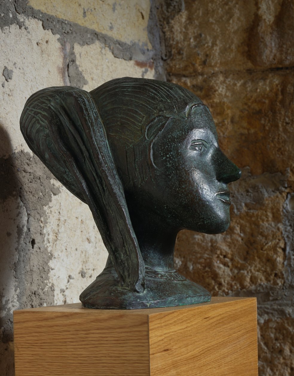 Kopf eines Mädchens von Arturo Martini