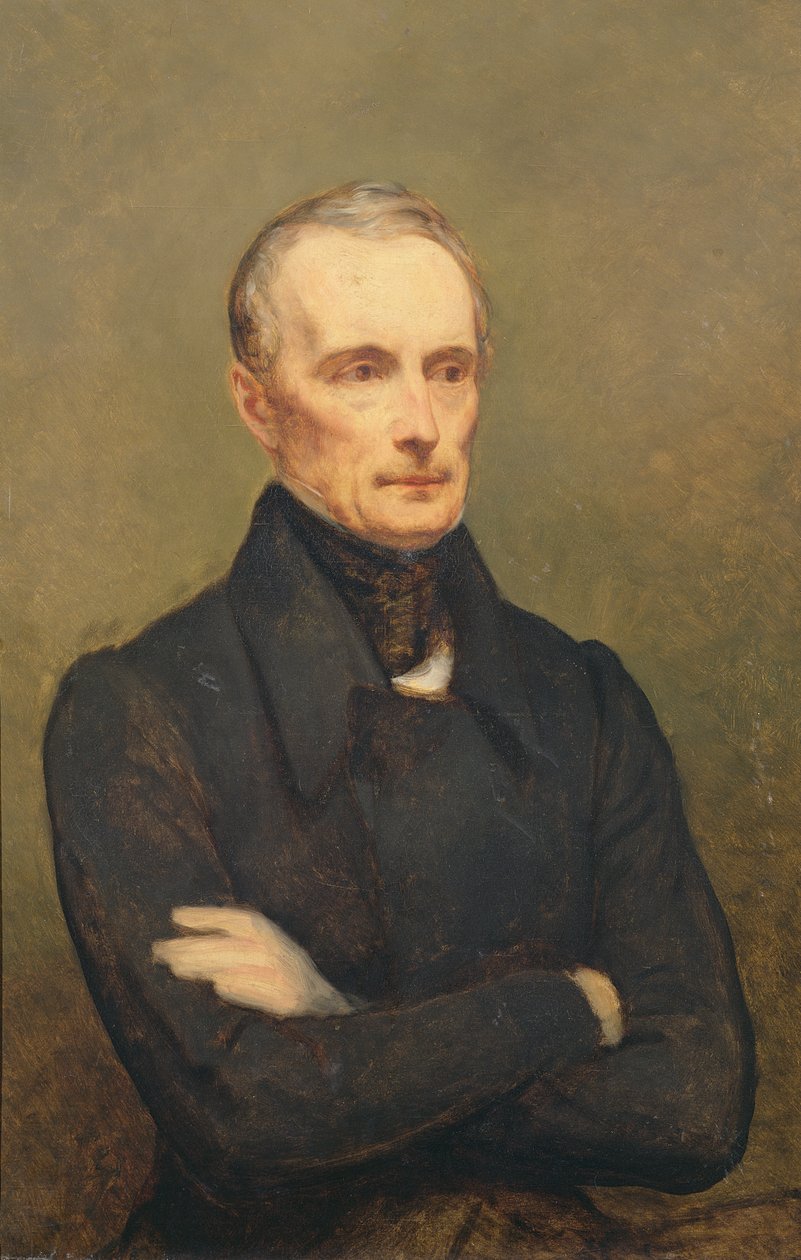 Alphonse de Lamartine (1790-1869) von Ary Scheffer