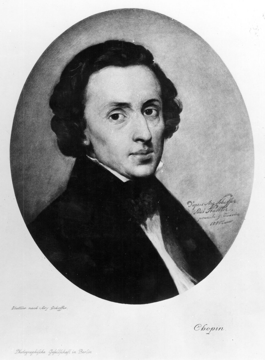 Chopin, 1858 von Ary Scheffer