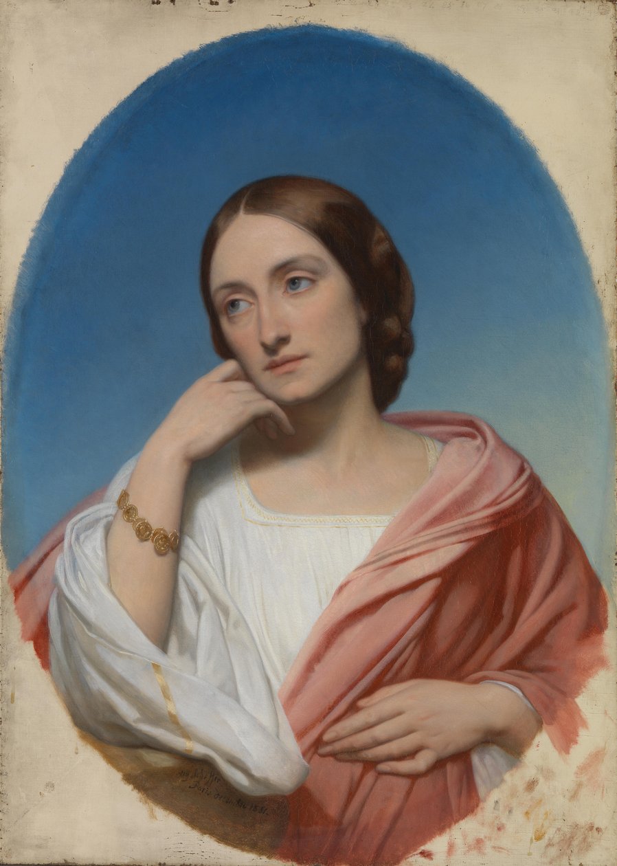 Mrs. Robert Hollond, Philanthropin, geb. Ellen Julia Teed (1822 - 1884) von Ary Scheffer