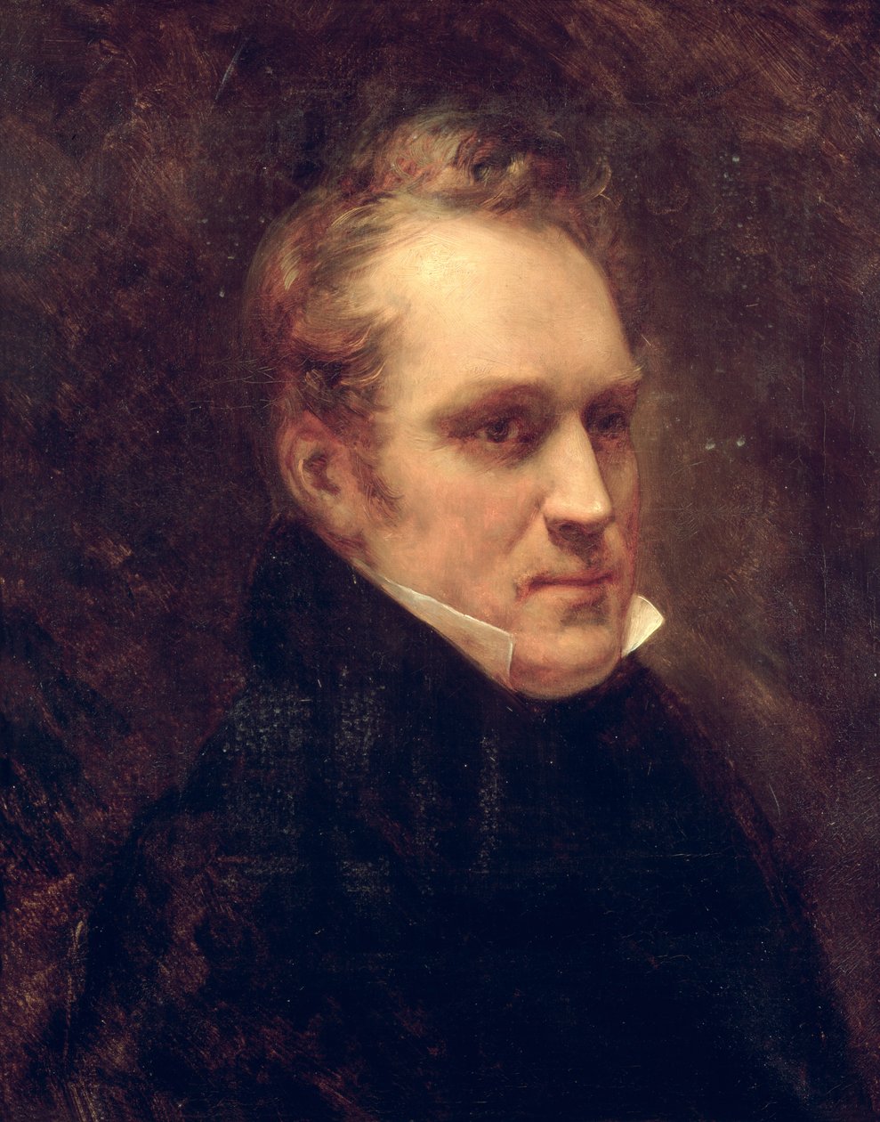 Porträt von Aimable-Guillaume-Prosper Brugiere (1782-1866) Baron von Barante von Ary Scheffer